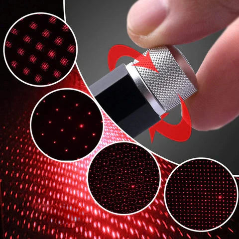 ๐๐๐ ๐ญ ๐๐ฒ๐ ๐ญ ๐๐ฟ๐ฒ๐ฒ LuxuryLightโข | USB Car Roof Star Light Mini Projector